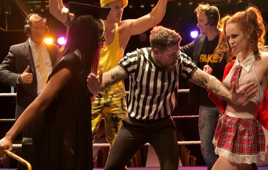 FakehubOriginals – Ella Hughes, Lola Marie – Knockouts: The Headmistress Vs Teen Machine